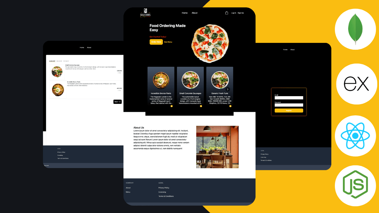 Product interface visual
