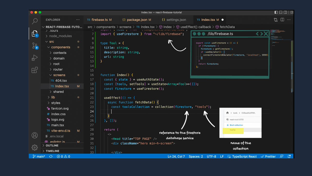 Developer workflow visual